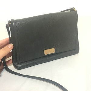 Kate Spade Black Pebbled Leather Shoulder Bag